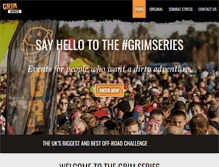 Tablet Screenshot of grimchallenge.co.uk